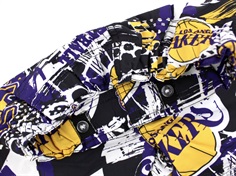 Name It black NBA printet badeshorts